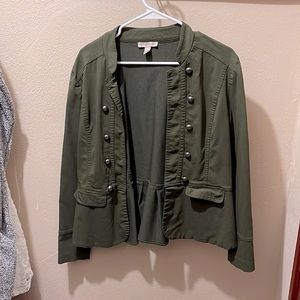 Olive green jacket